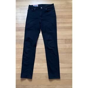 Acne Studios Peg Blk Skinny Jeans - Size 28 - EUC